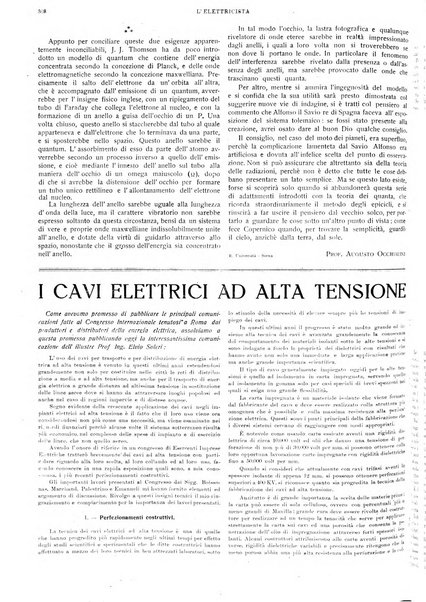 L'elettricista rivista mensile di elettrotecnica