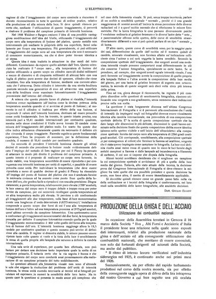 L'elettricista rivista mensile di elettrotecnica