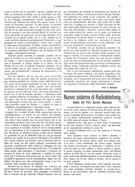 L'elettricista rivista mensile di elettrotecnica