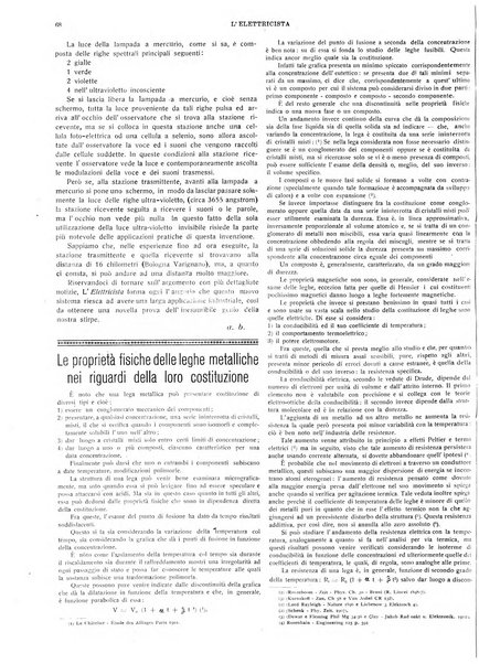 L'elettricista rivista mensile di elettrotecnica