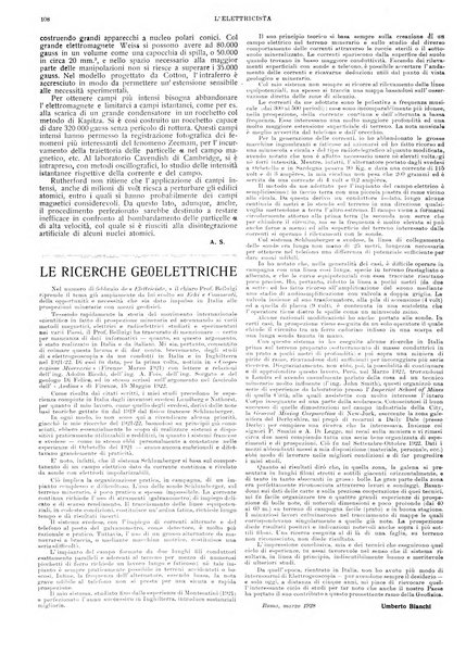 L'elettricista rivista mensile di elettrotecnica