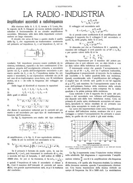 L'elettricista rivista mensile di elettrotecnica