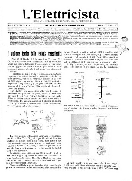 L'elettricista rivista mensile di elettrotecnica