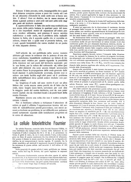 L'elettricista rivista mensile di elettrotecnica