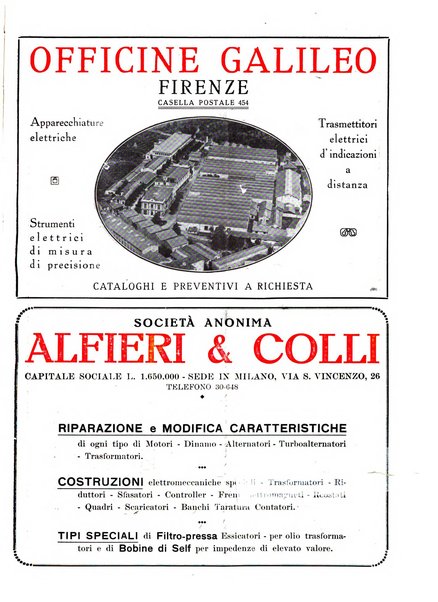 L'elettricista rivista mensile di elettrotecnica