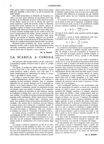 L'elettricista rivista mensile di elettrotecnica