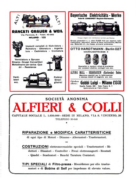 L'elettricista rivista mensile di elettrotecnica