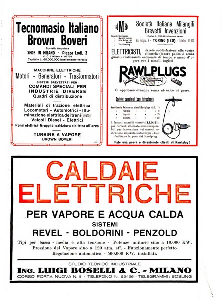 L'elettricista rivista mensile di elettrotecnica