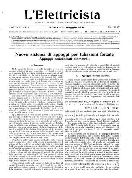 L'elettricista rivista mensile di elettrotecnica