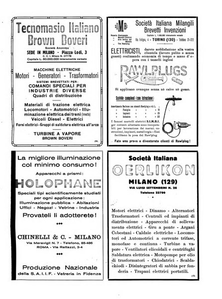 L'elettricista rivista mensile di elettrotecnica