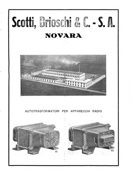 L'elettricista rivista mensile di elettrotecnica