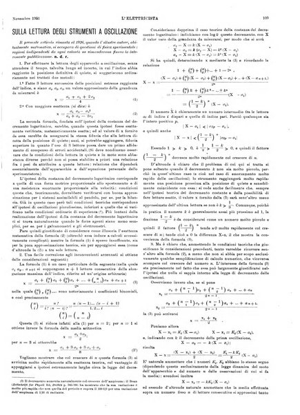 L'elettricista rivista mensile di elettrotecnica