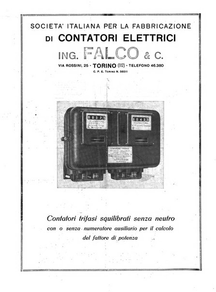 L'elettricista rivista mensile di elettrotecnica