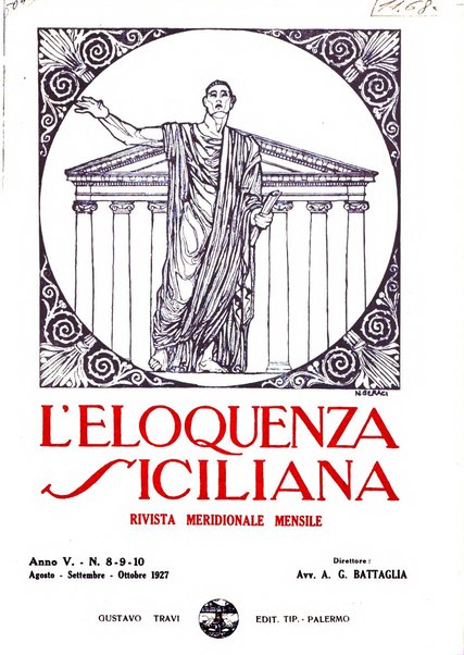 L'eloquenza siciliana rivista mensile