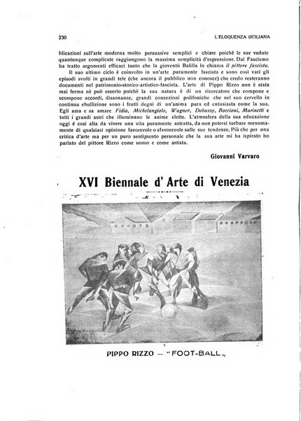 L'eloquenza siciliana rivista mensile