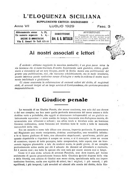 L'eloquenza siciliana rivista mensile