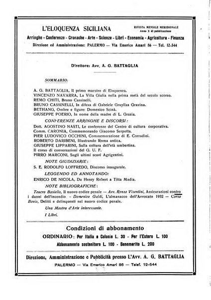 L'eloquenza siciliana rivista mensile