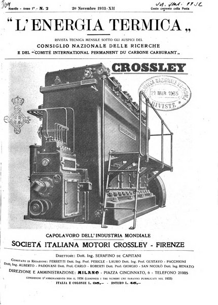 L'energia termica rivista tecnica mensile
