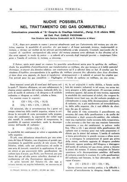 L'energia termica rivista tecnica mensile