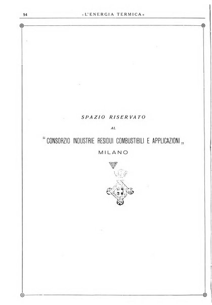 L'energia termica rivista tecnica mensile