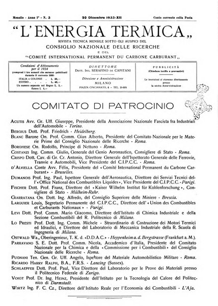 L'energia termica rivista tecnica mensile