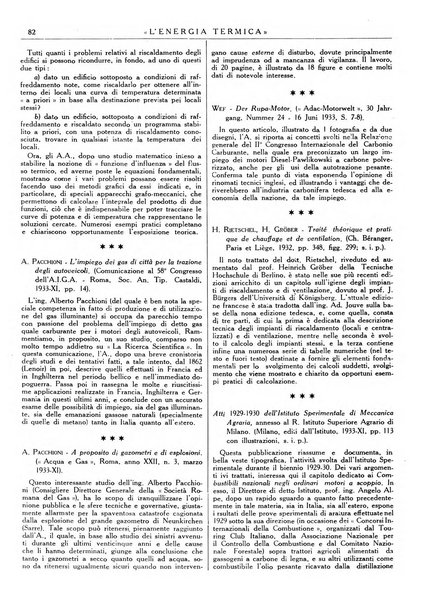 L'energia termica rivista tecnica mensile