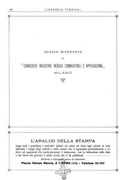 L'energia termica rivista tecnica mensile