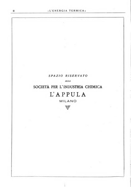 L'energia termica rivista tecnica mensile