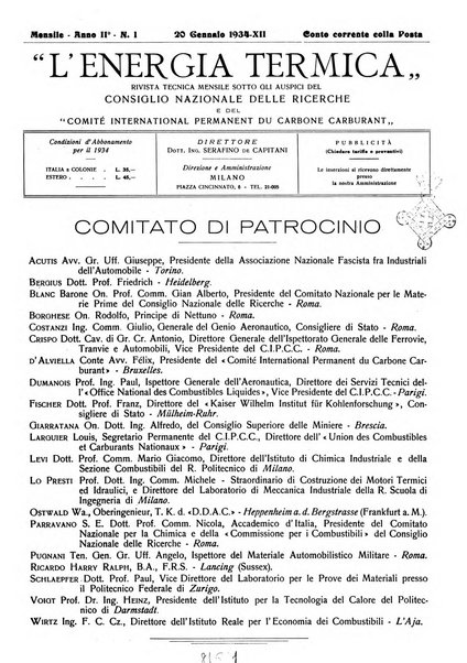 L'energia termica rivista tecnica mensile