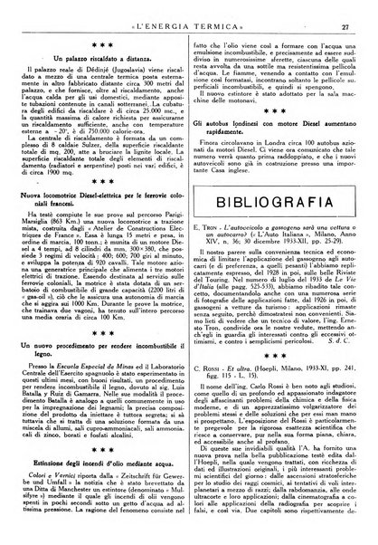 L'energia termica rivista tecnica mensile