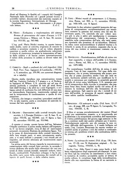 L'energia termica rivista tecnica mensile