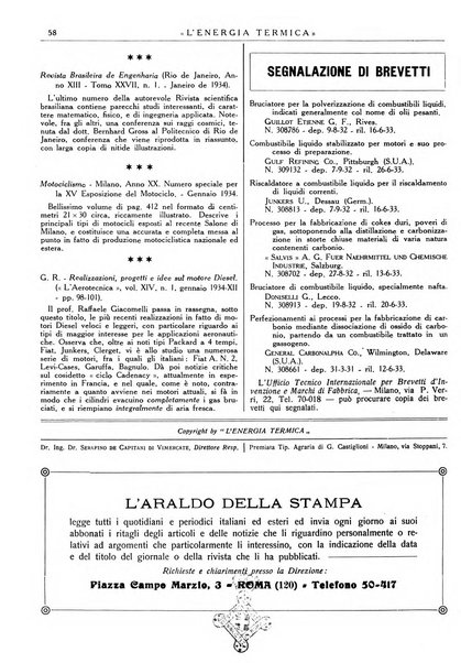 L'energia termica rivista tecnica mensile