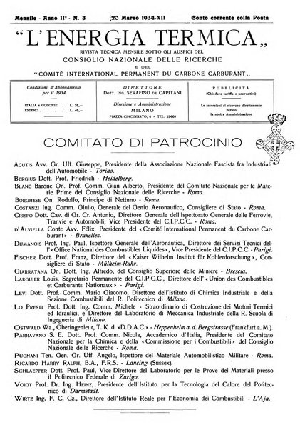 L'energia termica rivista tecnica mensile