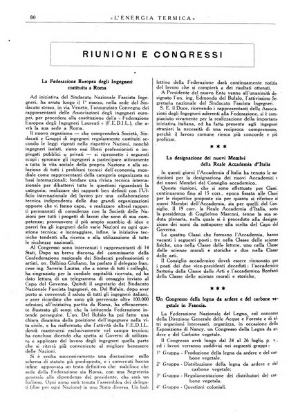 L'energia termica rivista tecnica mensile