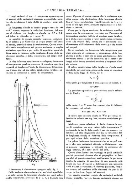 L'energia termica rivista tecnica mensile