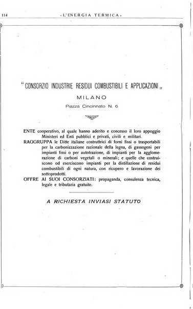 L'energia termica rivista tecnica mensile