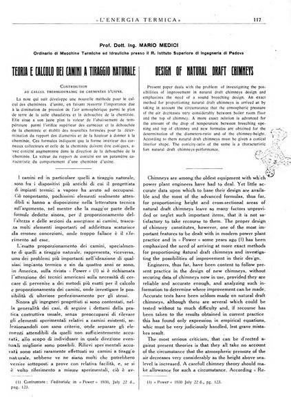 L'energia termica rivista tecnica mensile