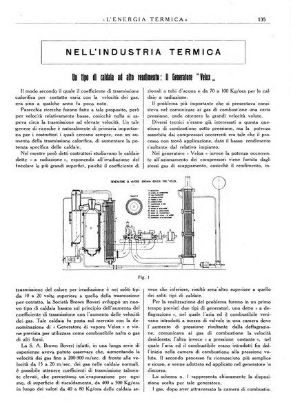 L'energia termica rivista tecnica mensile