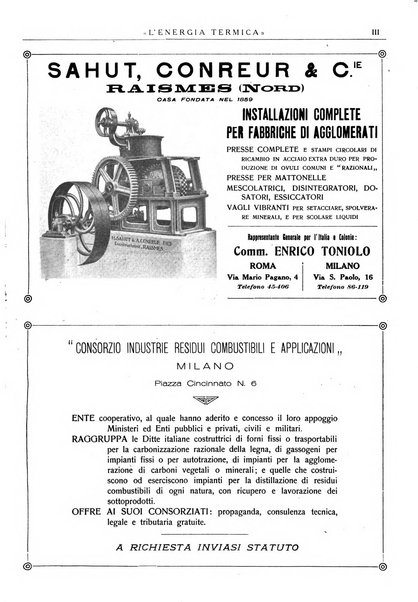 L'energia termica rivista tecnica mensile