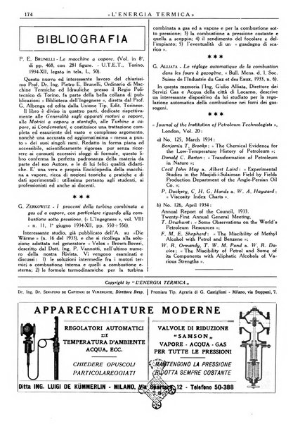 L'energia termica rivista tecnica mensile