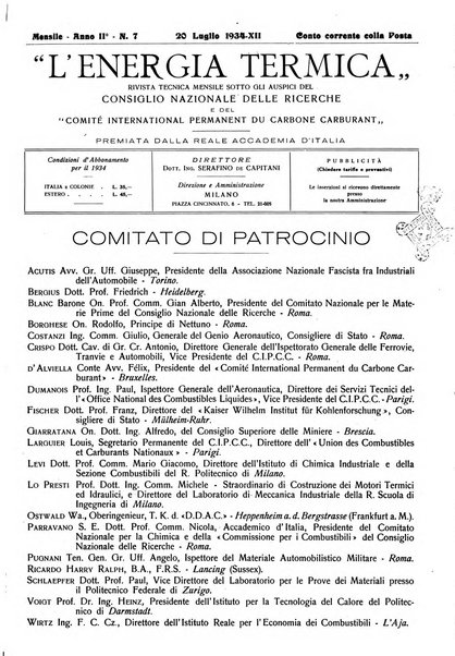 L'energia termica rivista tecnica mensile