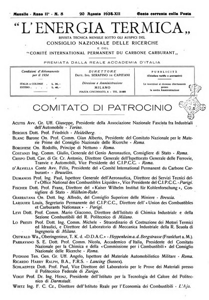 L'energia termica rivista tecnica mensile