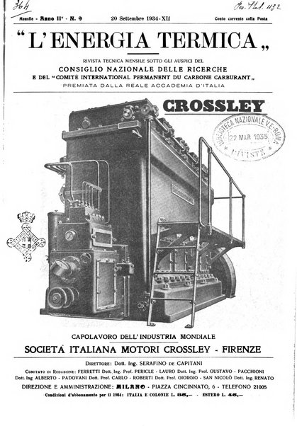 L'energia termica rivista tecnica mensile