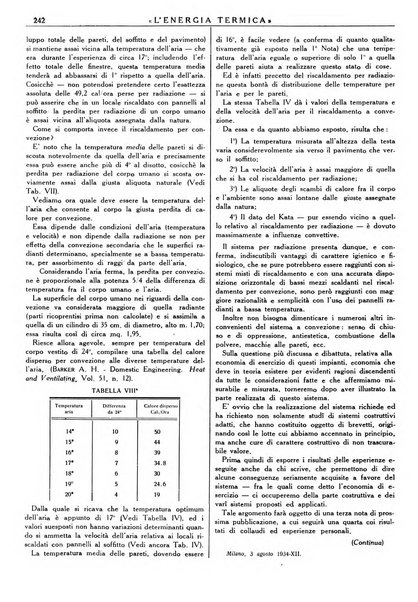 L'energia termica rivista tecnica mensile