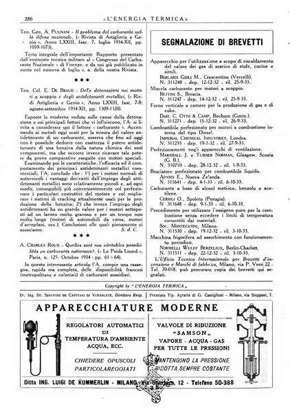 L'energia termica rivista tecnica mensile