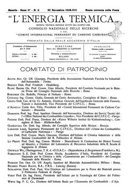 L'energia termica rivista tecnica mensile