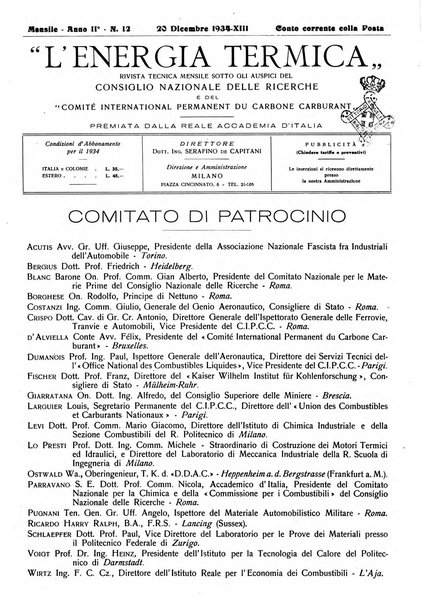 L'energia termica rivista tecnica mensile