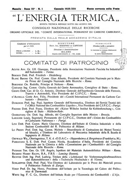 L'energia termica rivista tecnica mensile