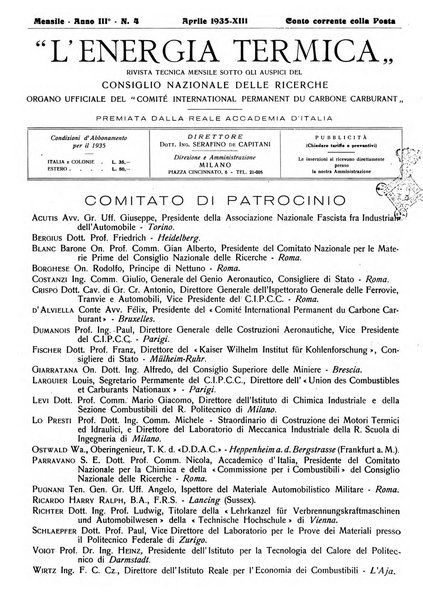 L'energia termica rivista tecnica mensile