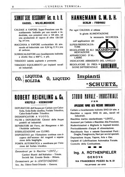 L'energia termica rivista tecnica mensile